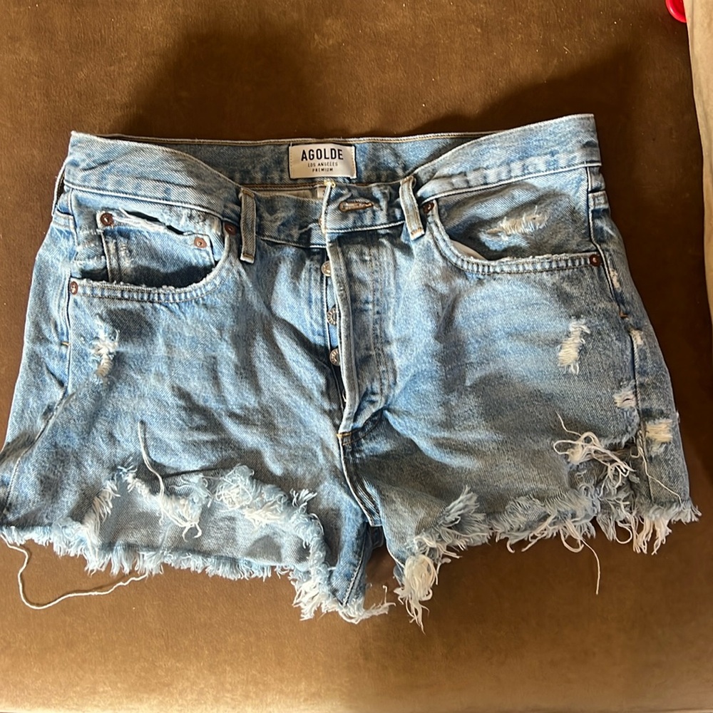 Agolde Denim shorts size 30